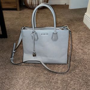 Grey Michael Kors purse